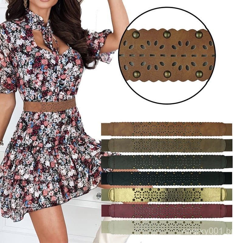 Cinto Faixa Feminino Com Elástico Para Usar Com Vestido - CF94