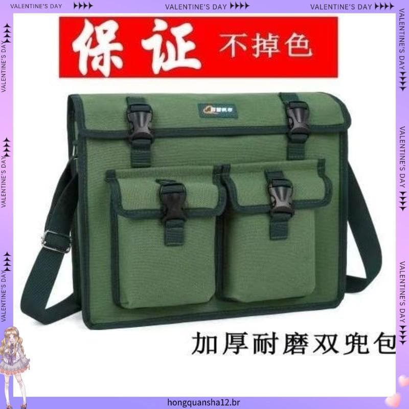 Bolsa de lona grossa, resistente ao desgaste, não desbota, armazenamento, manutenção, seguro de trabalho, tijolo para tr