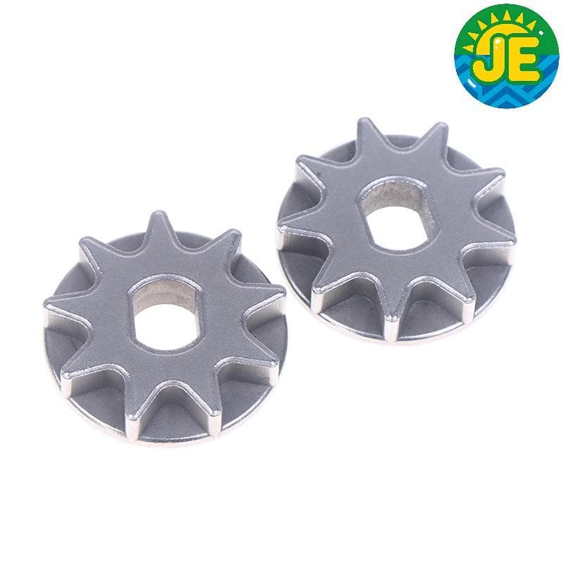 1/2 Pçs 8x10x31mm Engrenagem Sproets Unidade Substituir Sproet 8 Polegada 9 Dentes Para Asterisk Motosserra Elétrica Cor