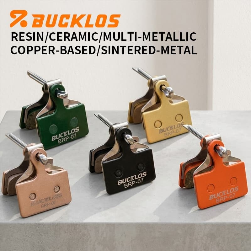 BUCKLOS 4 Pçs Pastilha De Freio A Disco Resistente Ao Desgaste MTB Pastilhas Para SHIMANO K05S K03S K04S Durabilidade Hi
