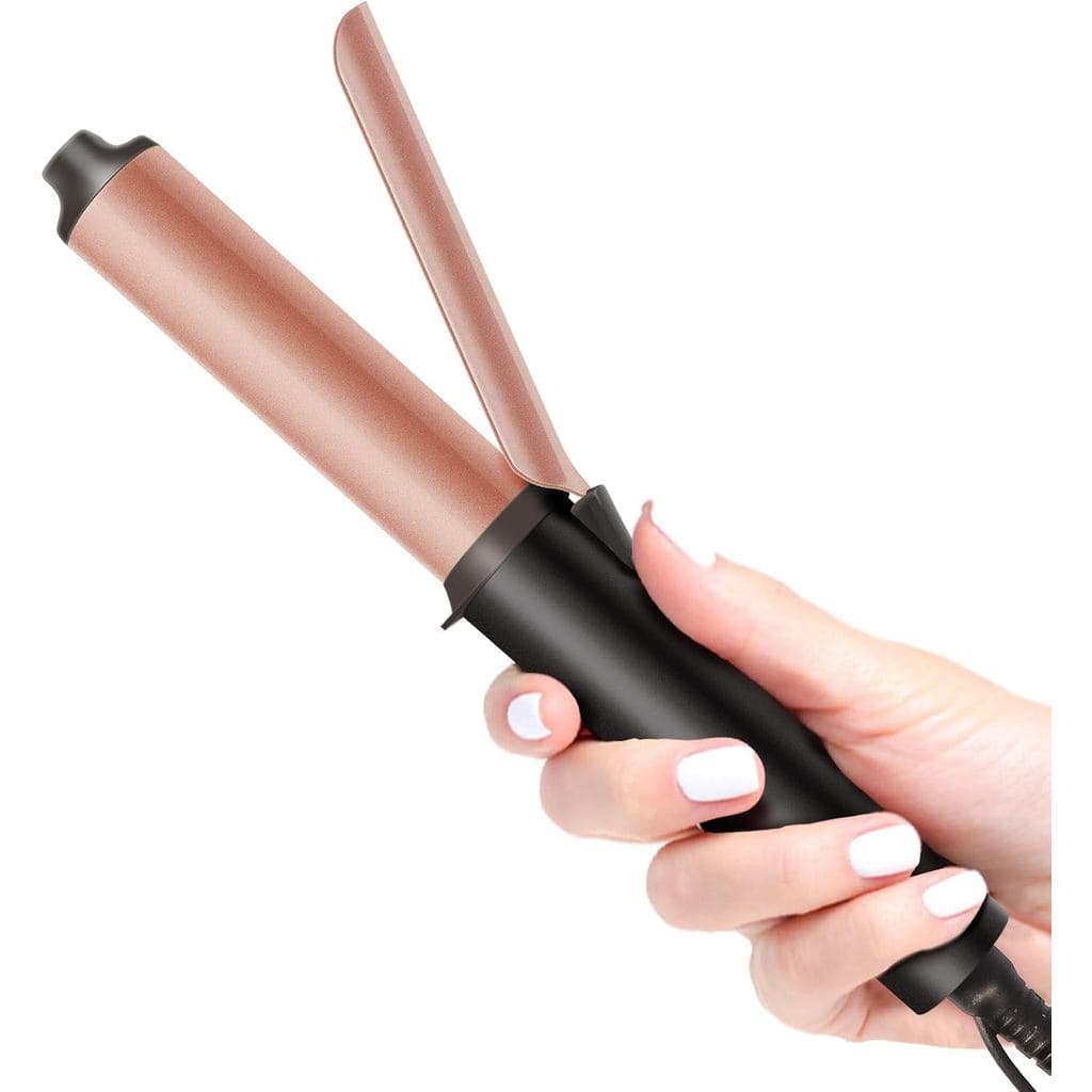 LANDOT Mini Travel all Curling Iron - Modelador de Cabelo Compacto de 22cm com Voltagem Dupla para Uso Mundial, Aquecime