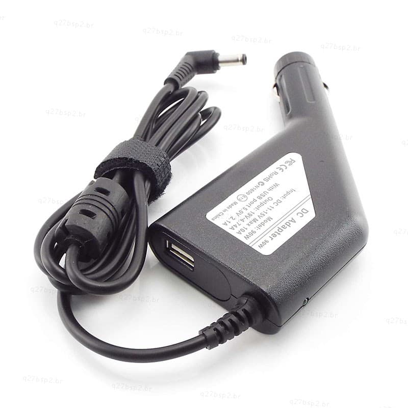 Adaptador De Fonte De Alimentação Universal DC 19V 4.74A 4.5A 19.5V 4.62A 90W 3.42A 1.75A 2.37A Carregador De Carro Port