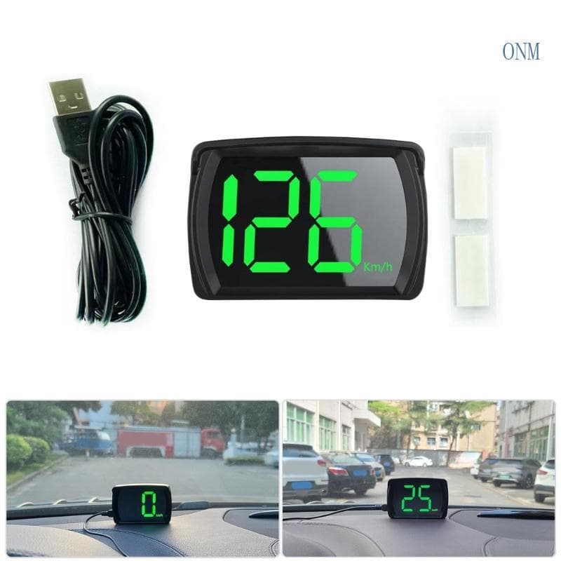 ONM Medidor Velocidade Digital Medidores Display LED Velocímetro Para Moto SUV