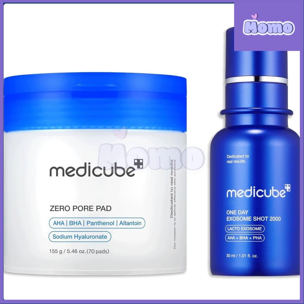 69441medicube Zero Pore Pads 2.0 E Exosome Shot 7500 PPM PXMN Spike Sérum Facial BLR9