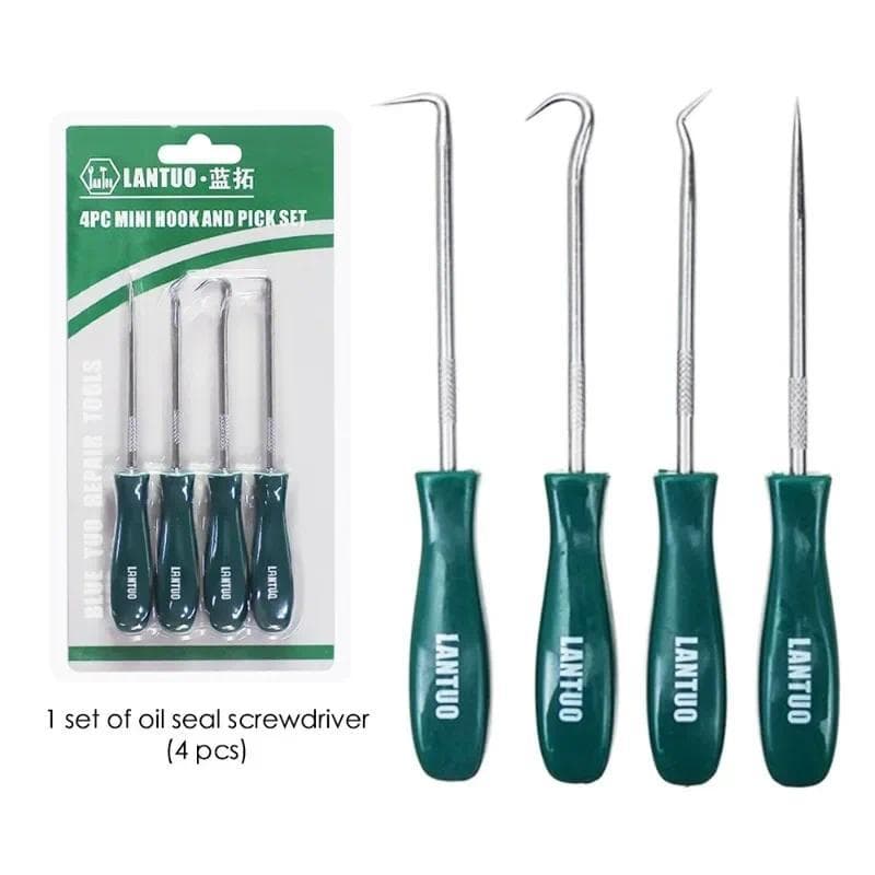 Conjunto De Chaves De Fenda Para Vedação De Óleo , 4 Unidades , Carro , Veículo , Ganchos Garagens , Madeiras Gerais , M