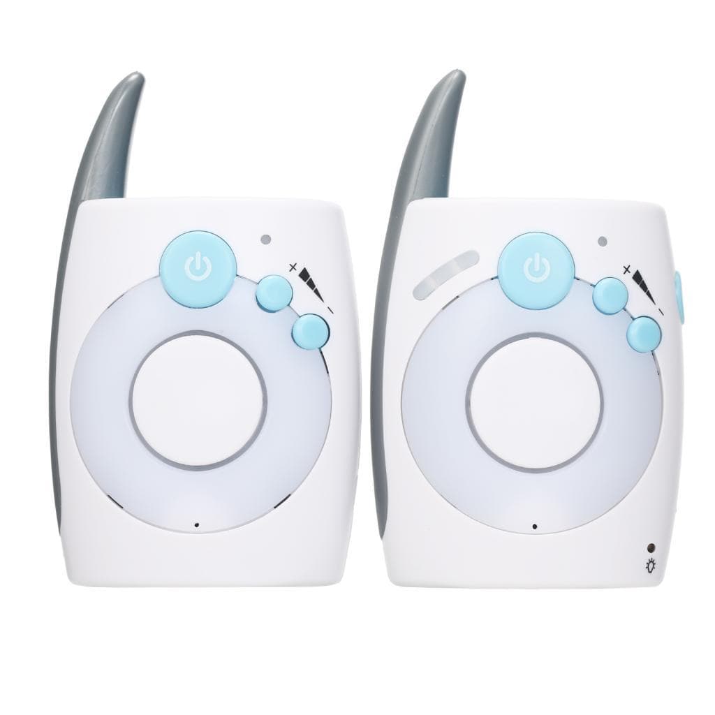 Pongnas Digital 2 4 GHz portátil com detecção de choro em conversa bidirecional Soft Cobertura de luz noturna para pais