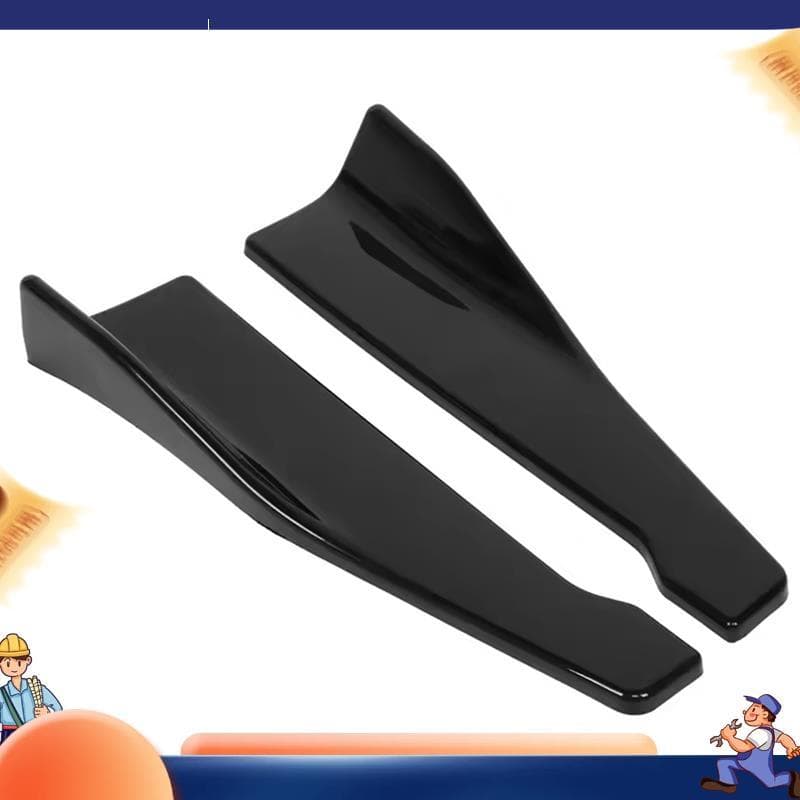 Victoria8d48cm Saias Laterais Para Carros Universal Pára-Choques Spoiler Divisor Protetor F20 E90 Golfe Anti-Risco