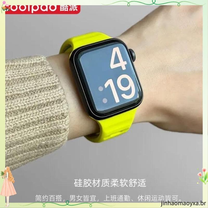 Coolpatch Adequado para Applewatch10 Strap se Magnético Apple watch11 Sports Respirável Strap 9