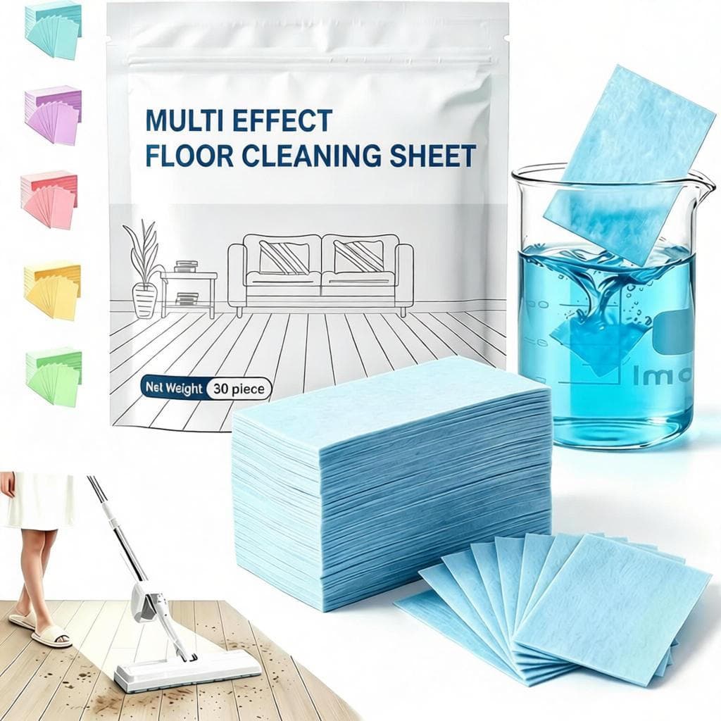 30 pastilhas multifuncionais para limpeza de pisos, limpador efervescente com aroma fresco, remove sujeira e gordura.