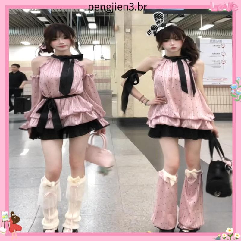 Amor circulação outono novo estilo antigo branco luar filha estilo Design de manga comprida cintura estreita flor Bud sa