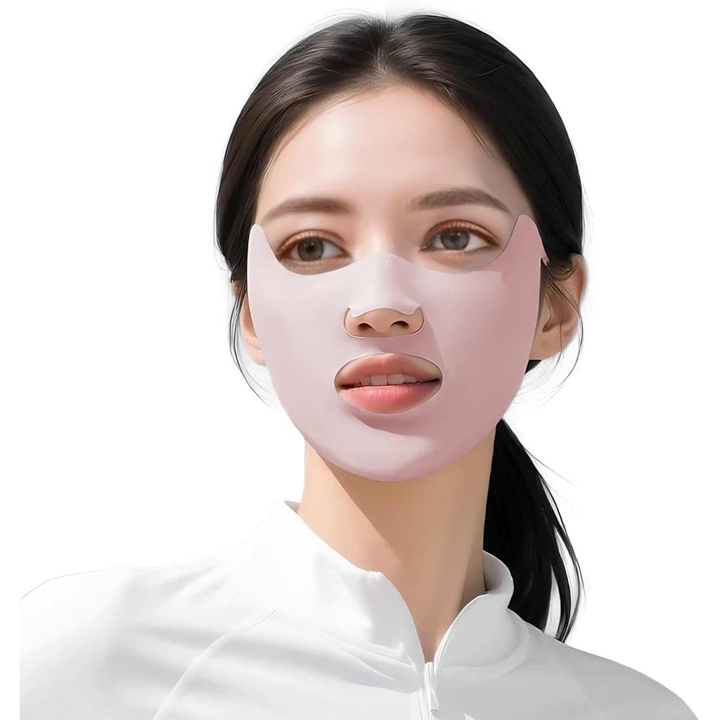 Máscara Facial UV UPF 50+ para Mulheres, com Nariz e Boca Abertos |   Máscara leve de nylon com cobertura estendida, tec