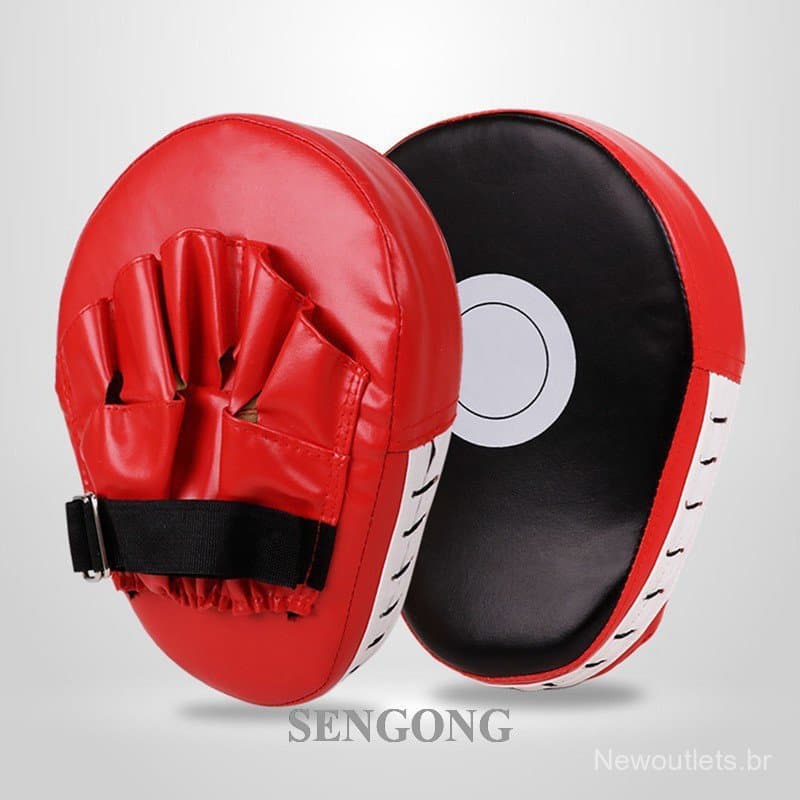 1 Pcs SENGONG Kick Luvas De Boxe Almofada De Perfuração Saco De Alvo Homens MMA PU Karatê Muay Thai Luta Livre Sanda Equ