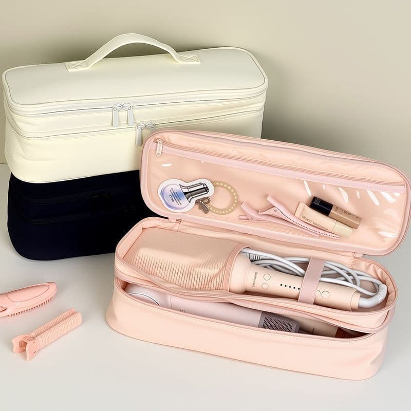 Saco de armazenamento de secador de cabelo novo estilo de grande capacidade portátil viagem de negócios saco de armazena