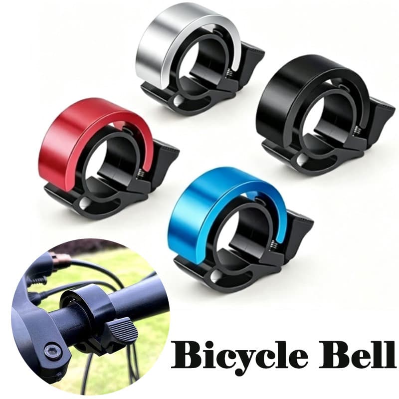Mini Sinos De Bicicleta Invisíveis De 1 Unidade Para Adultos , Buzinas Altas De Liga De Alumínio Compatíveis Com Mountai