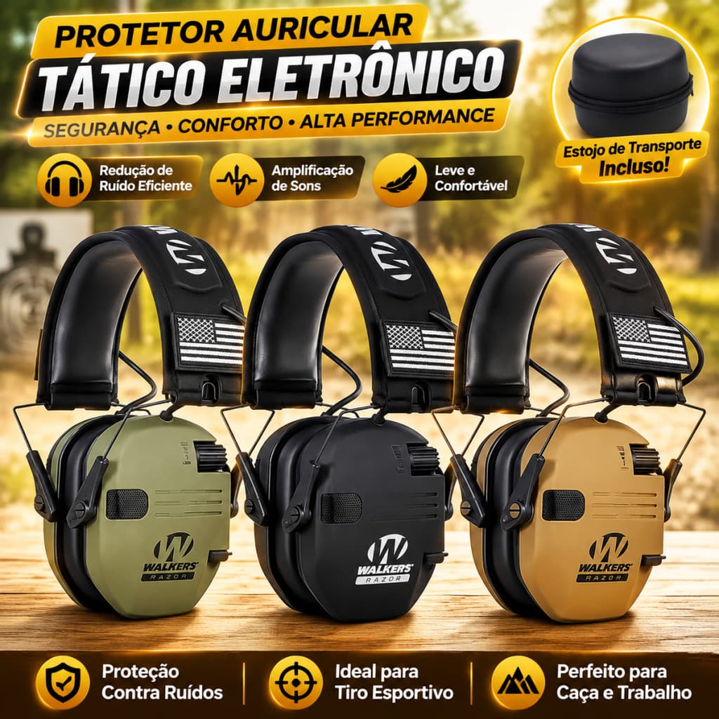 Fone De Ouvido De Tiro Eletrônico Versão Montada No Capacete De Caça E Redução De Ruído Proteção Tática Da Auditiva Do