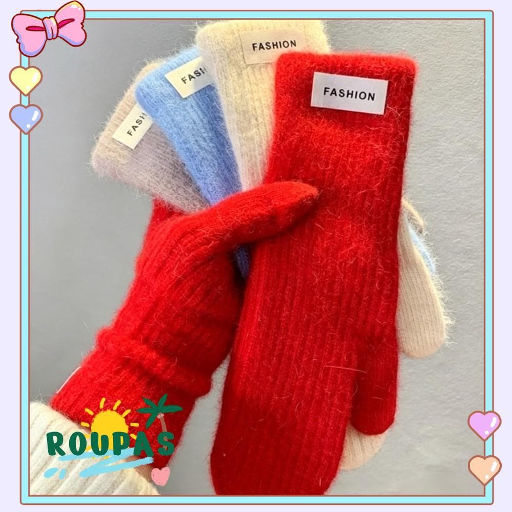 Luvas Térmicas ROUPAS , Quentes De Inverno De Tecido Macio Térmico Grosso De Clima Frio De Calor