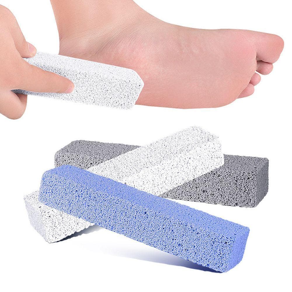 Ferramentas De Cuidados Com Os Pés Feminino Calo Removedor Morto Pé A Pele Arquivo Esponja Raspas Massagem Nos Pedra-Pom