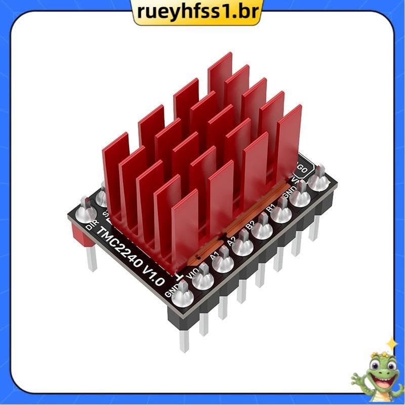 Módulo De Driver De Motor De Passo TMC2240 Para Peças De Impressora 3D Modo SPI 36V VS De Alta Velocidade SKR