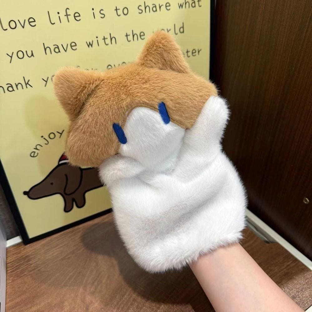 Fantoche De Mão De Gato , Boneca De Luva De Gatinho De Pelúcia Macia E Fofa , Brinquedo Fofo De Desenho Animado De Drama