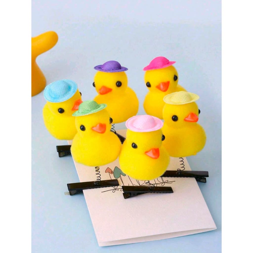1000PCS Grampo presilha de Patinho para crianças anime enviar aleatório
