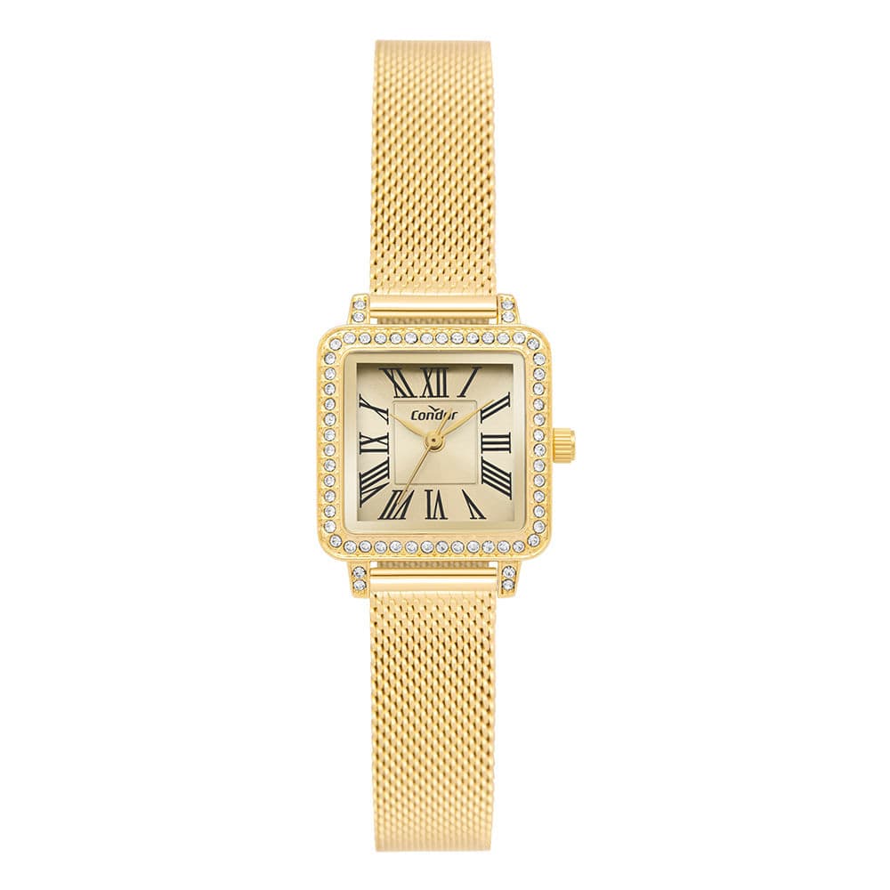 Relógio Condor Feminino Mini Dourado - CO2035NZX/4X