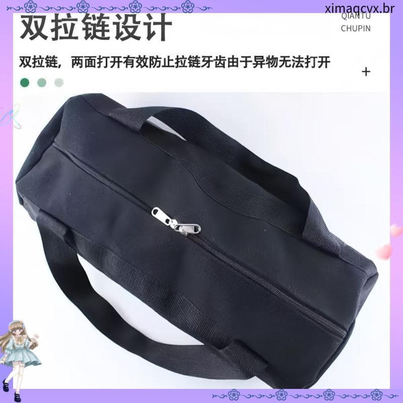 Bolsa de ferramentas portátil multifuncional de lona grossa Bolsa de ferramentas Bolsa de carro resistente ao desgaste d