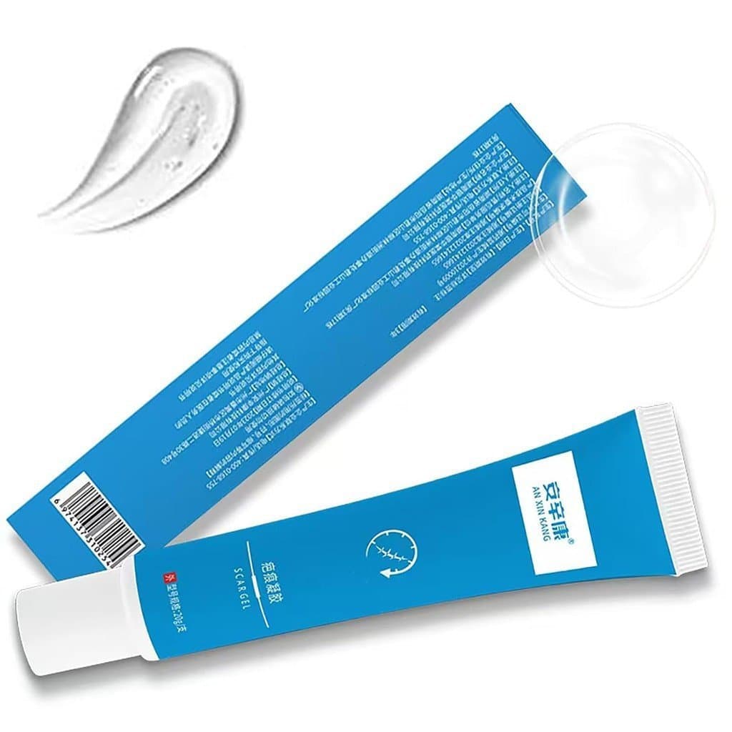 Gel de Silicone para Cicatrizes AnxinKang, um creme de alta qualidade para tratar cicatrizes novas e antigas e cicatrize