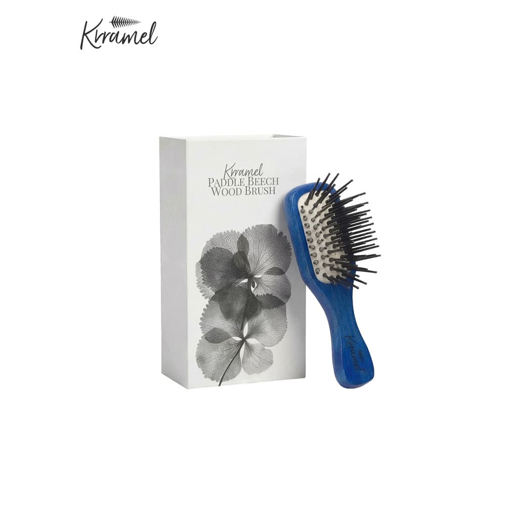 KRRAMEL pente de almofada de ar portátil pente de massagem Mini pequeno Airbag portátil pente de madeira doméstico