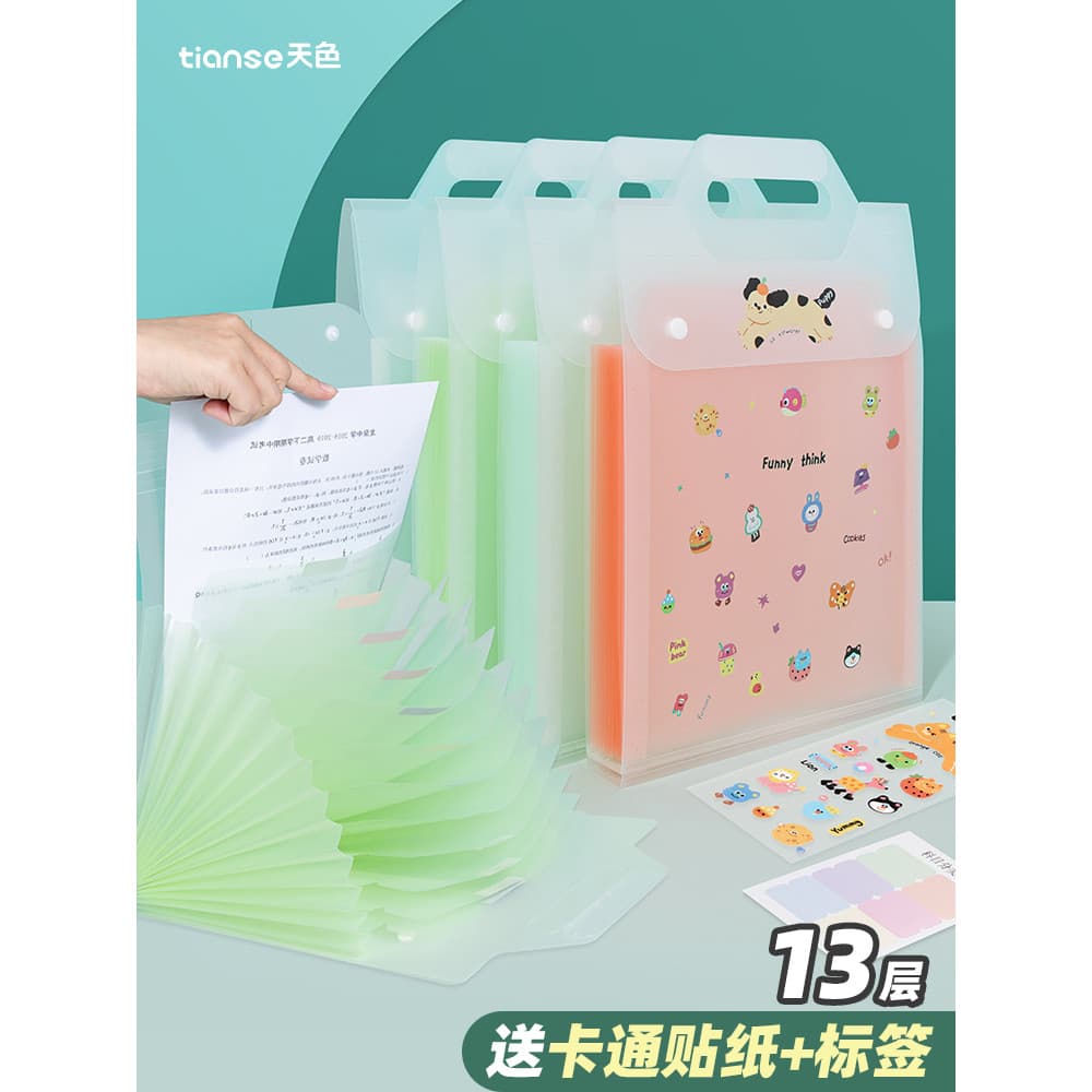 Tianse Bolsa de órgão portátil Bolsa de arquivo de órgão à prova d'água Alunos do ensino médio Bolsa de órgão de armazen