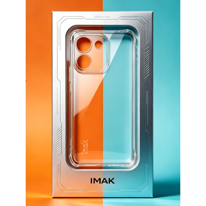 Imak Adequado para Glory HONOR 600 Smart 5G Versão no exterior com tudo incluído, resistente a choques, capa macia, vers