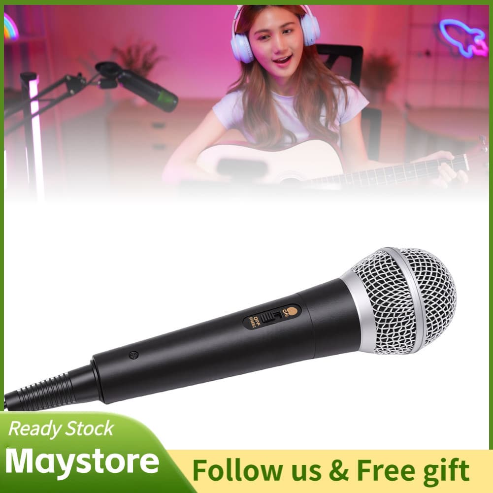 Maystoree-br EBTOOLS Microfone USB Condensador com som nítido e cancelamento de ruído para podcasting streaming de