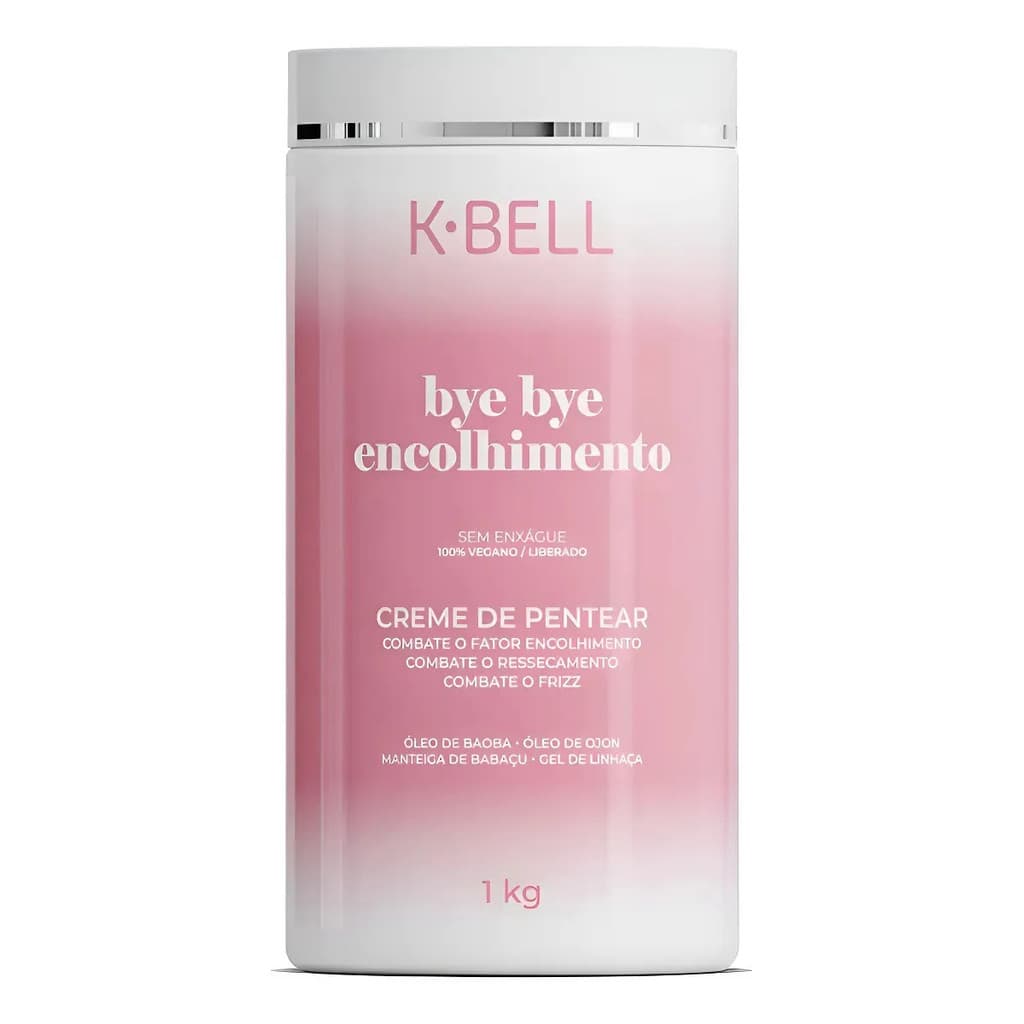 Bye Bye Encolhimento Creme de Pentear Kbell 1kg
