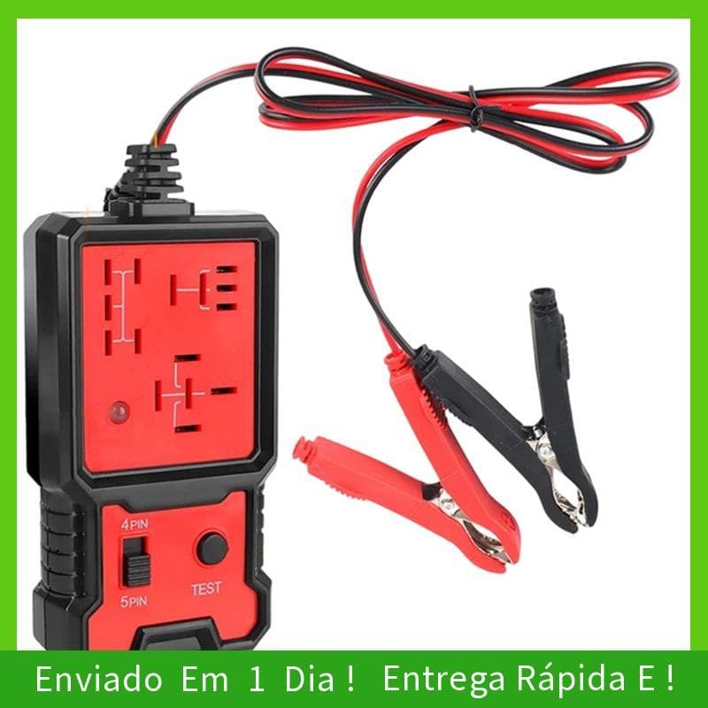 - joyce Inspetor De Bateria De Carro Indicador LED Universal 12V Teste De Relé Eletrônico Automotivo Testador Tensão