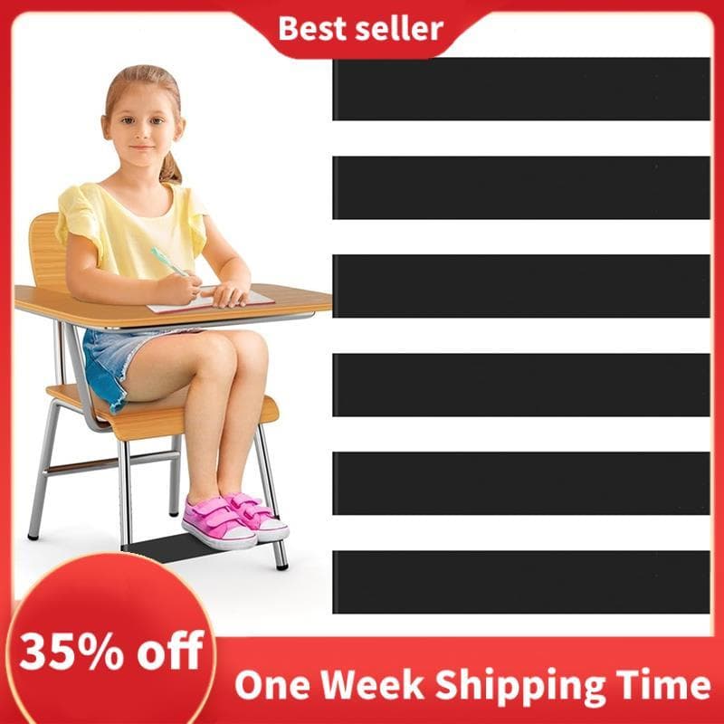 Faixas De Cadeira Compatíveis Com Pés Fidgety , 6 Pacotes , Para Crianças , Quarto Sensorial , Essencial Tdah E Autismo