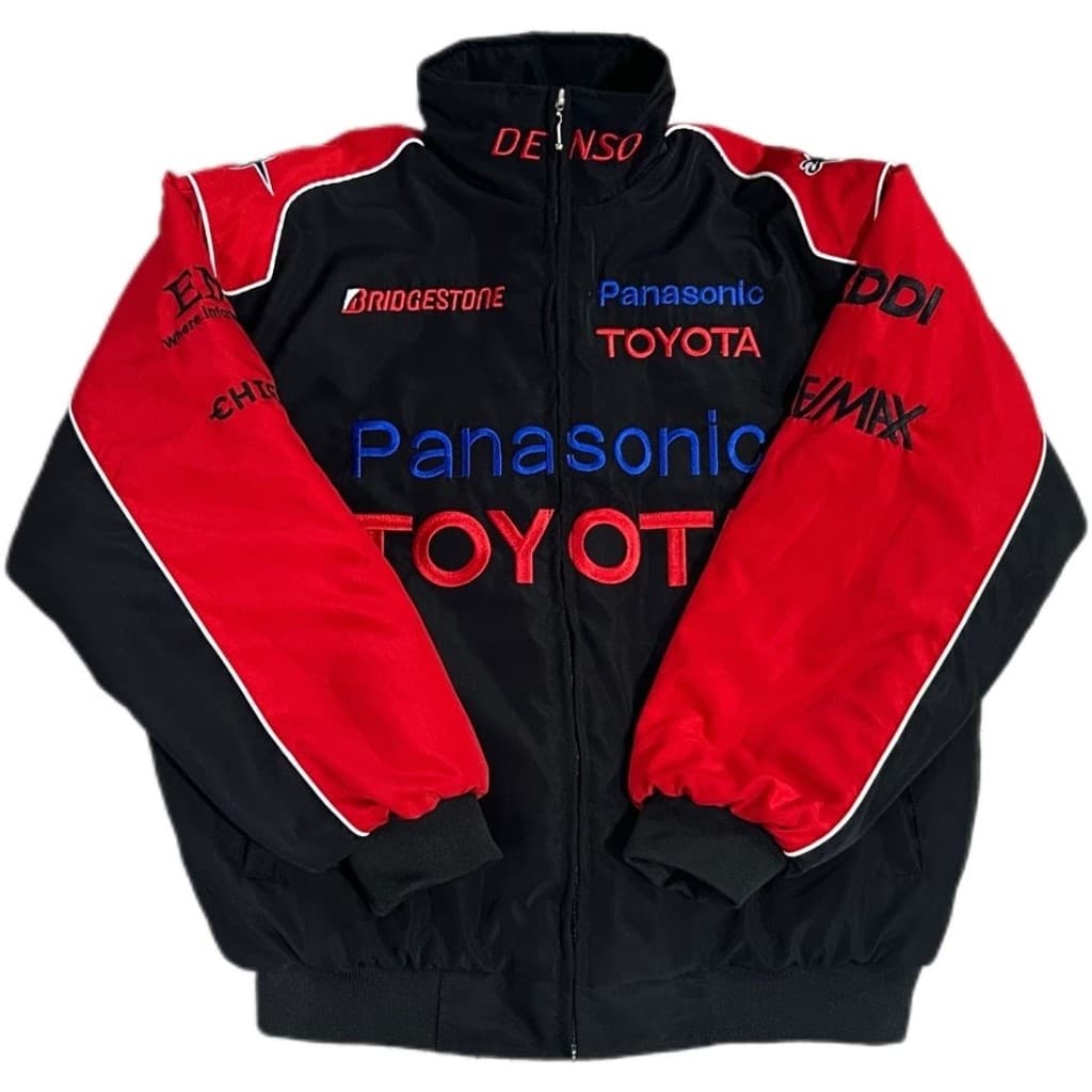 F1 camisa de corrida bordada motocicleta ciclismo camisa gola alta algodão acolchoado jaqueta masculina feminina inverno