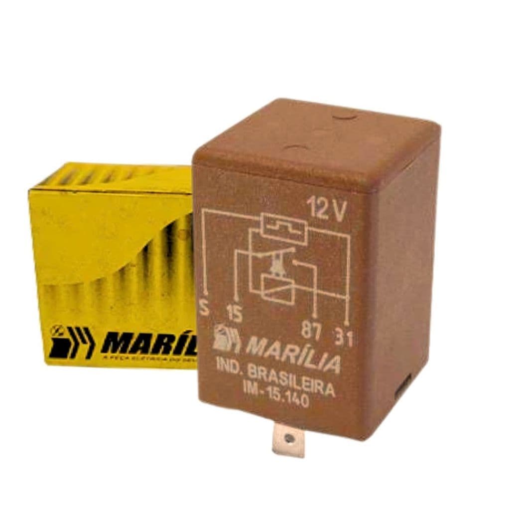 RELE TEMPORIZADOR AUTOMOTIVO 12V 4 TERMINAIS PARA MERCEDES BENZ ACELLO 715 MARÍLIA SISTEMA ELÉTRICO