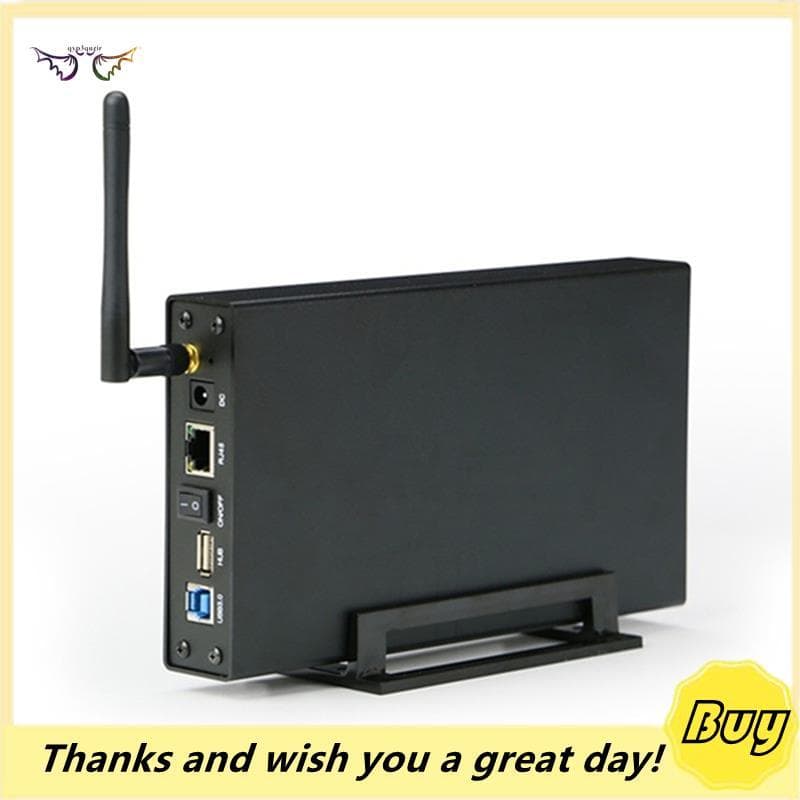 Portátil 3.5'HDD SSD Gabinete 300Mbps USB De Disco Rígido Externo Plugue Do Reino Unido