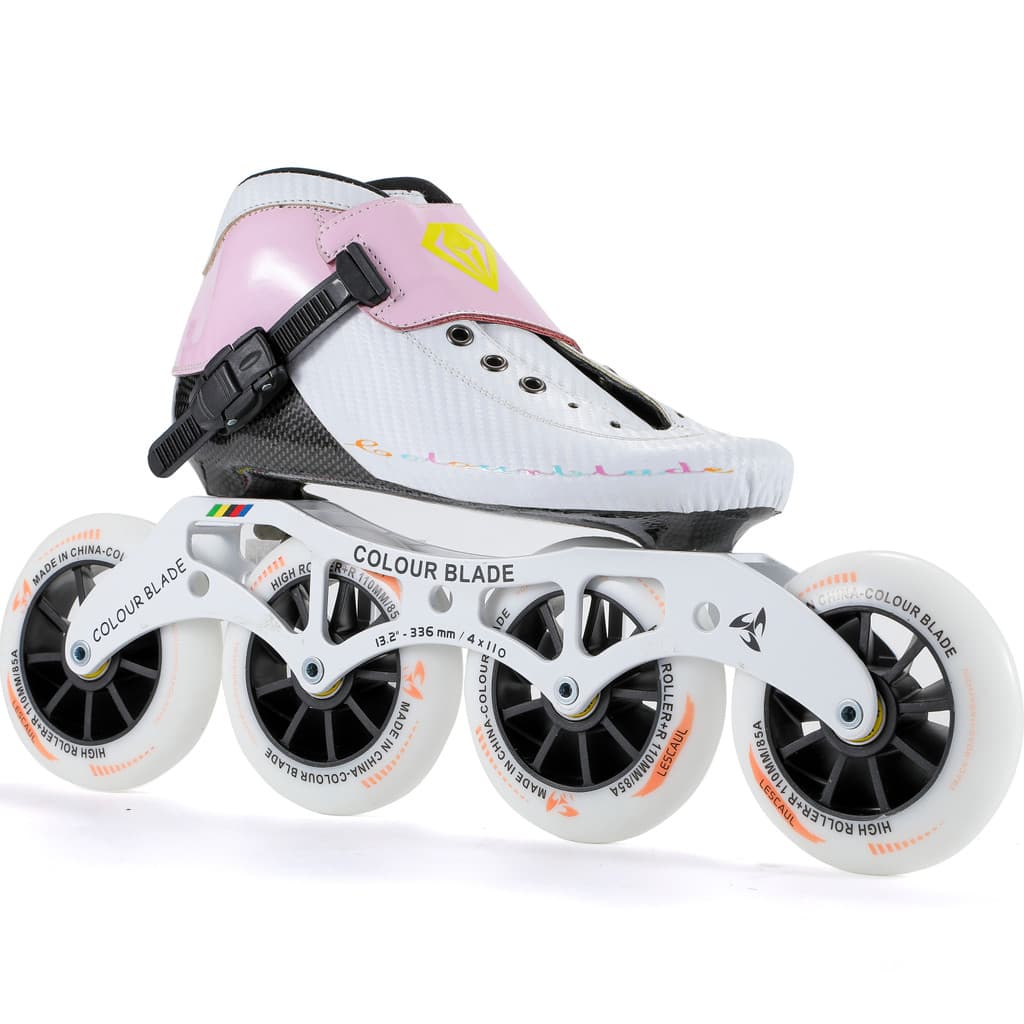 Calider velocidade sapatos de skate adulto roda grande crianças sapatos de skate fibra carbono profissional corrida rolo