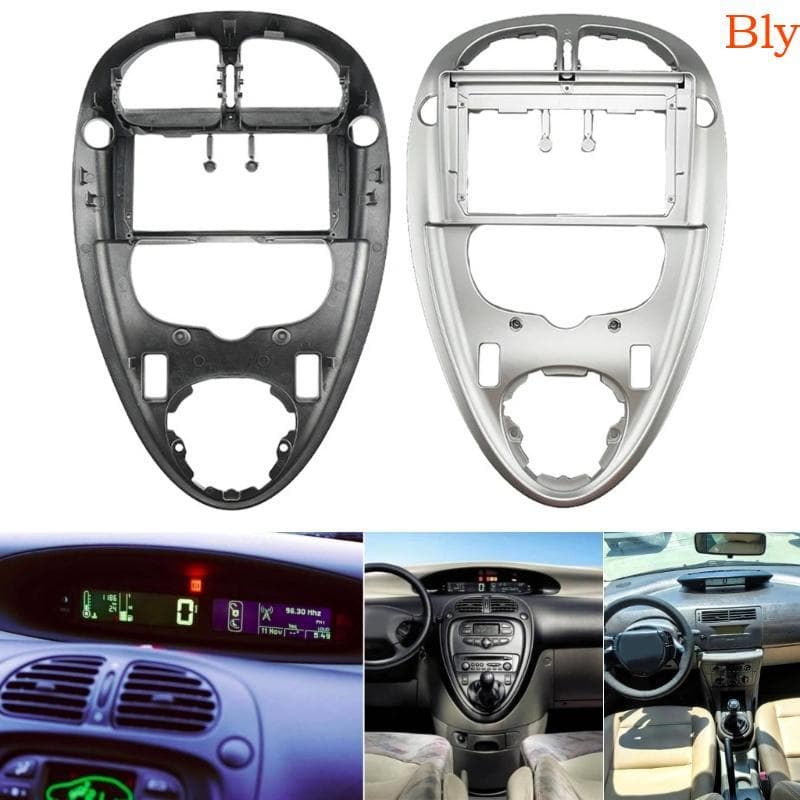Bly Universal 9 Polegada Carro Estéreo Fascia Ajuste Direto 2 Din Painel Guarnição Modificação Necessária Atualizações P