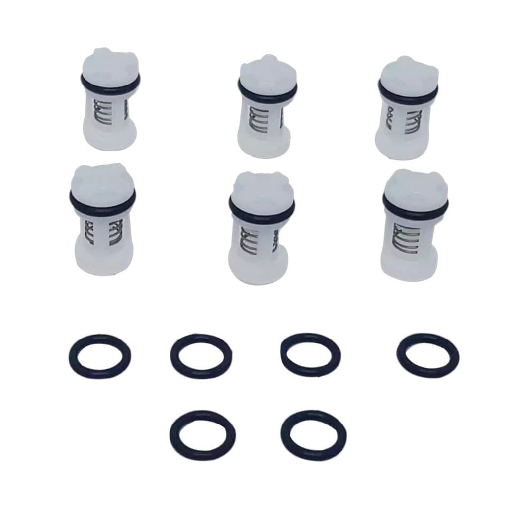 Válvula De Pressão Sucção 6un Kit Original Lavadora De Pressã Wap Premier 2600 Premier Ultra Lider Ultra 2200 ID53387