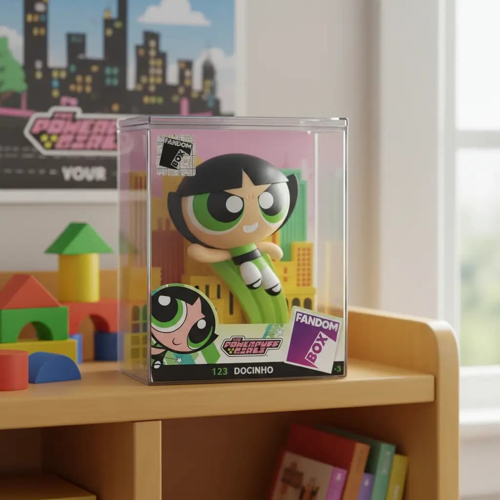 Boneco Meninas Super Poderosas Docinho L Colecionável Lider