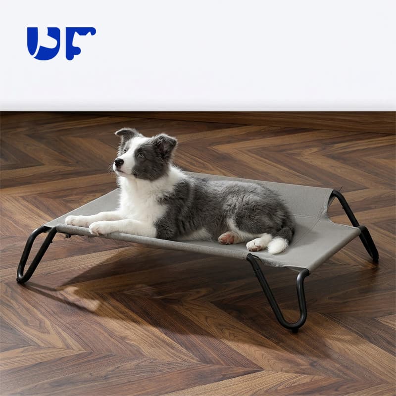 Canil respirável cama para cães primavera verão cama para animais de estimação cama de acampamento à prova de umidade à