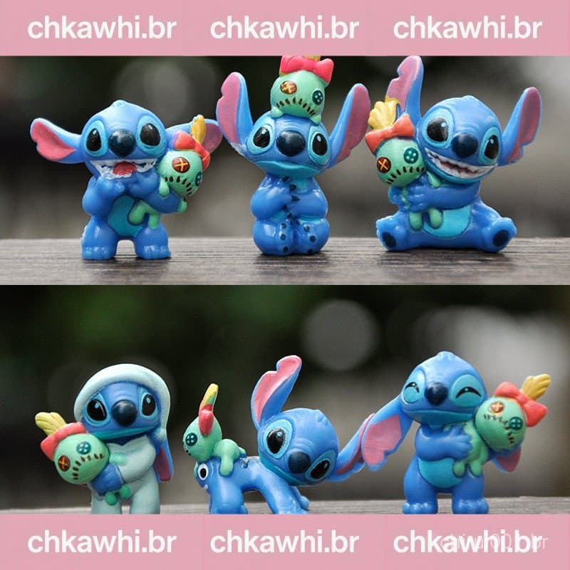 OM 6pcs/set Anime Personagem Ação De Decoração De Interiores De Automóveis Figura Modelo De Carro Ornamento Interior Fin