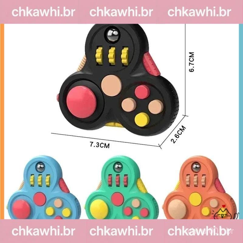 1pc Brinquedo Giratório Do Controlador Jogo Da Ponta Dedo , Giroscópio De Segunda Geração , Ferramenta Criativa Alívio E