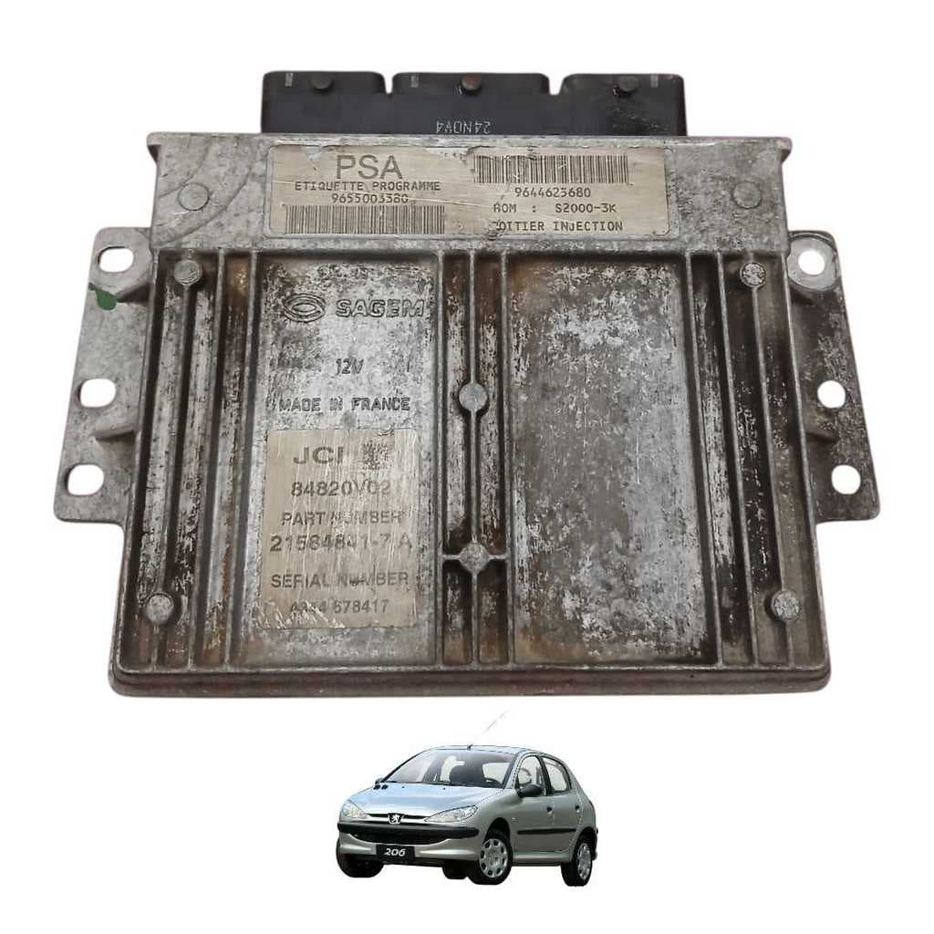Modulo Injeção Peugeot 206 1.4 2005 A 2008 9655003380