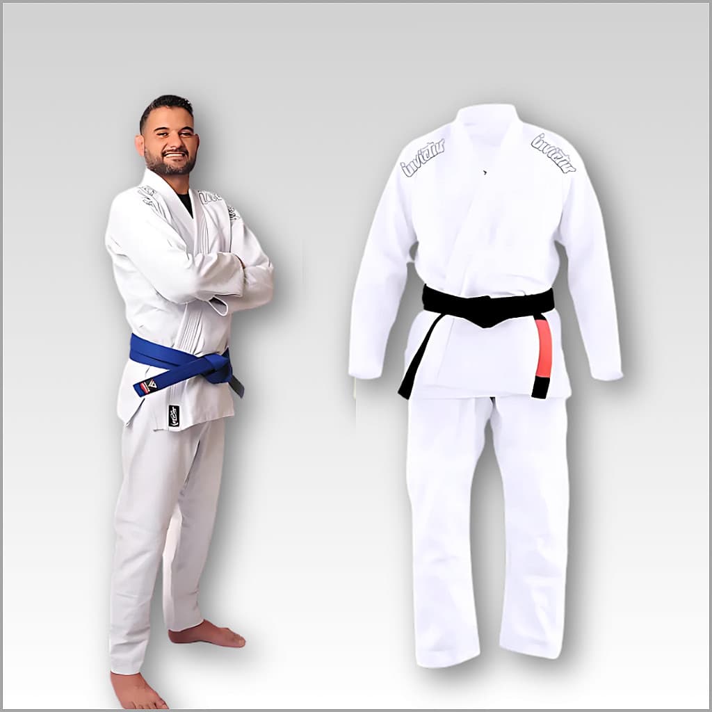 Kimono Branco Jiu Jitsu - Invictus Classic..