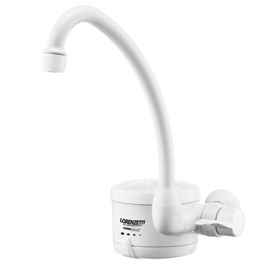 Torneira Elétrica para Parede Lorenzetti Loren Easy 220V 5500W 4 Temperaturas