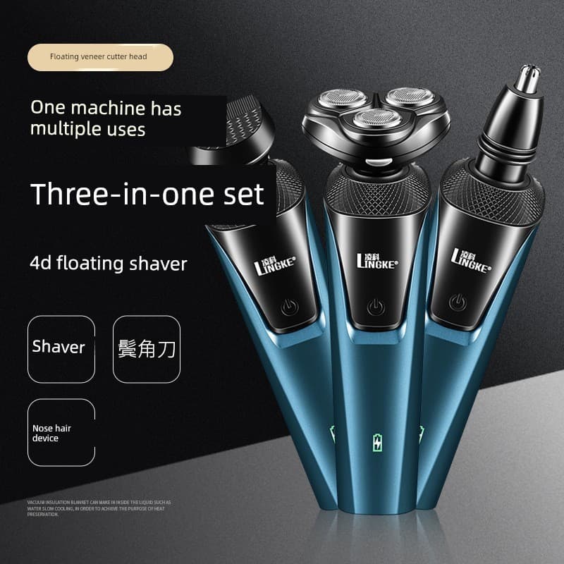 barbeador eletrico masculino Barbeador multifuncional três em um 2026 novo estilo masculino elétrico nariz máquina de co