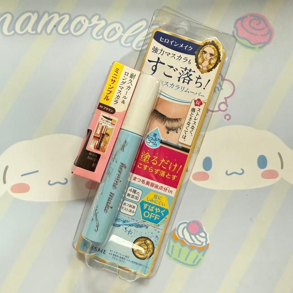 [Estoque pronto] Japão Kiss me Nova Versão Rímel Removedor Dedicado Creme Removedor de Maquiagem Versão Japonesa Limitad