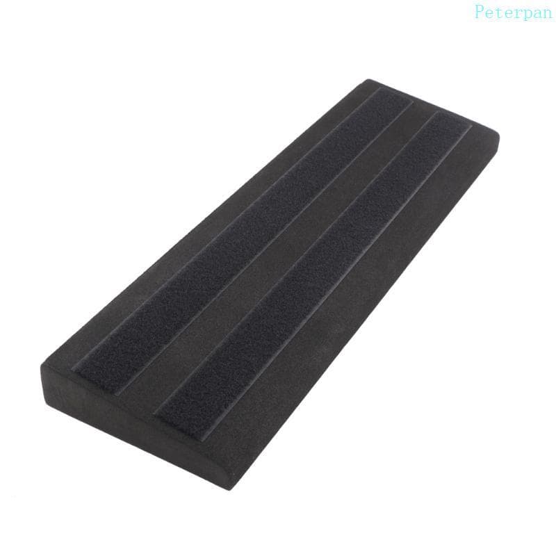 Placa Pedal Efeito Guitarra PETE Suporte Efeitos Práticos Pista Antiderrapante